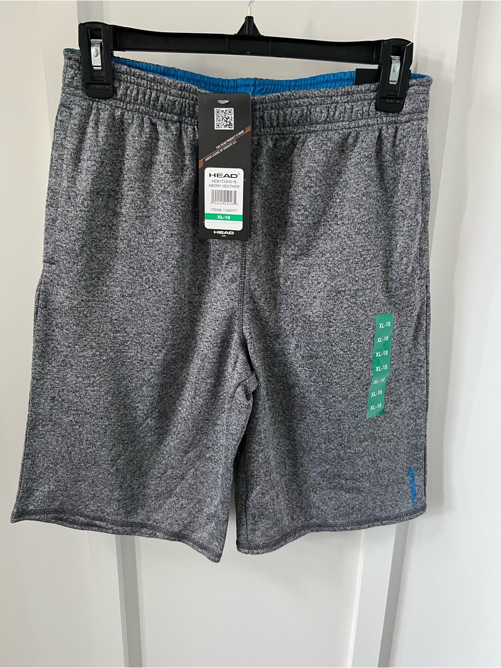 HEAD Boy’s Gray Athletic Stretch Shorts